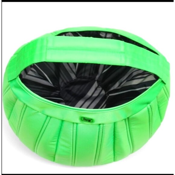 Lug Quilted Pumpkin Bag Neon  Pink Versatile Handbag Durable Nylon Fashionable & - Picture 2 of 6